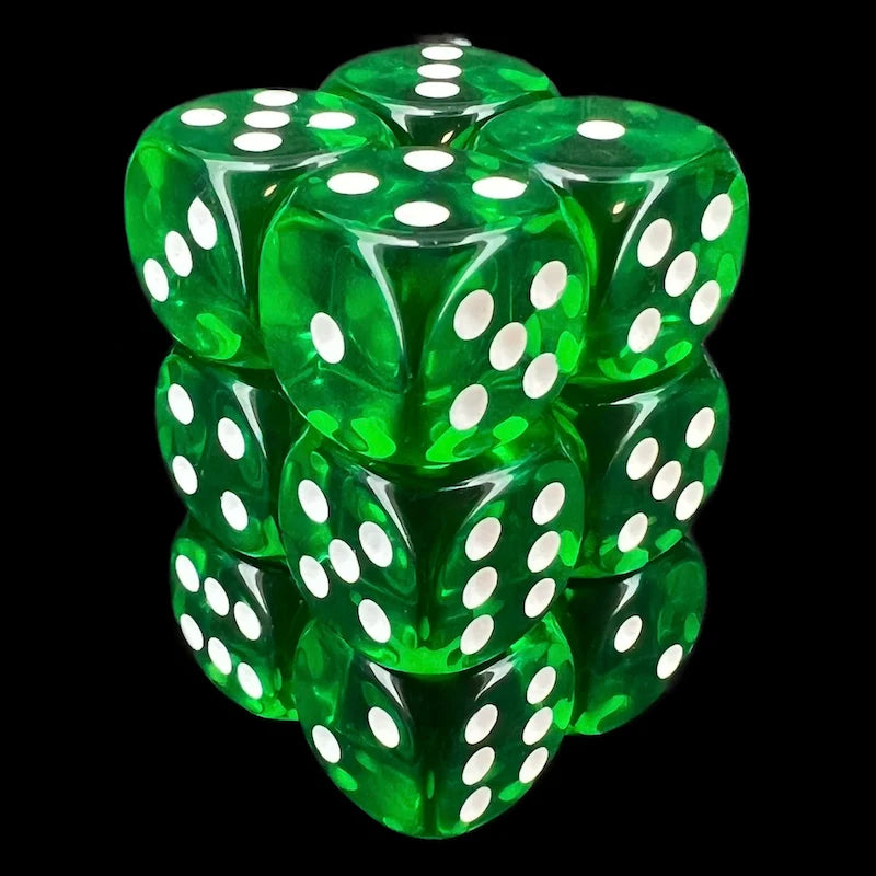Chessex Translucent 16mm D6 Dice [Various]