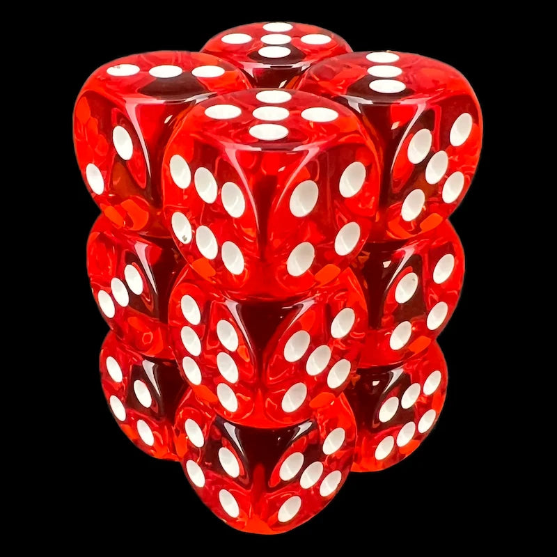Chessex Translucent 16mm D6 Dice [Various]