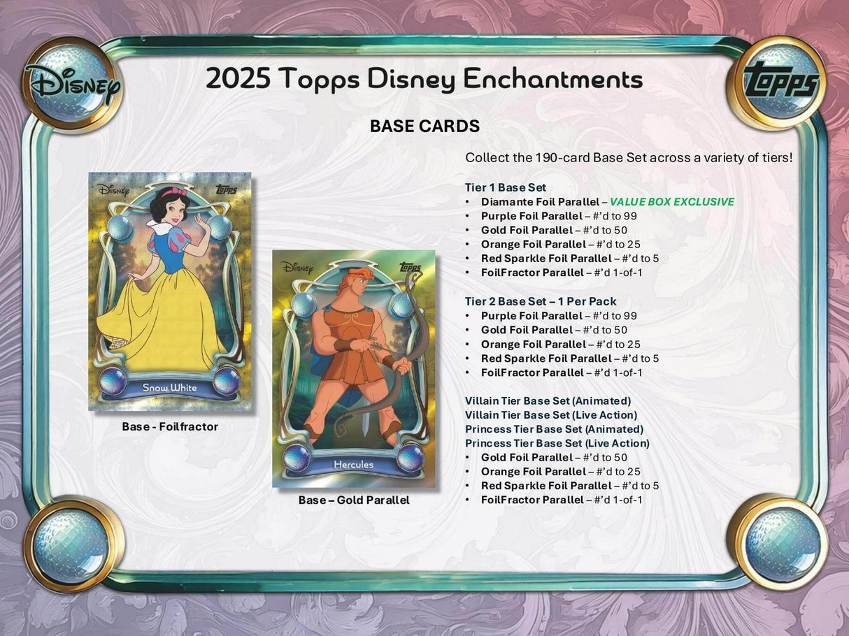 Disney Wonder 7-Pack Blaster Box (Topps 2025)
