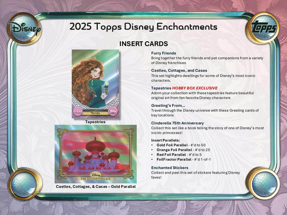 Disney Wonder 7-Pack Blaster Box (Topps 2025)