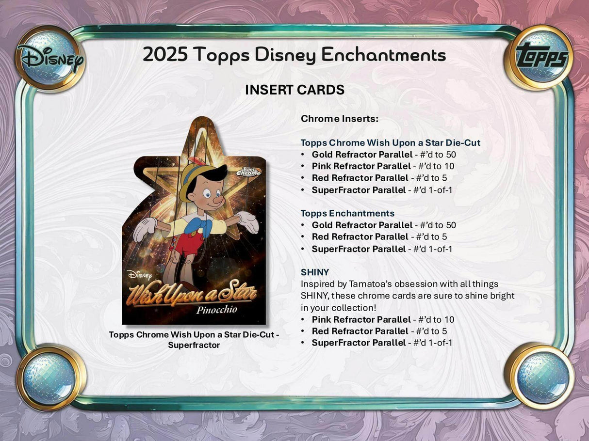 Disney Wonder 7-Pack Blaster Box (Topps 2025)