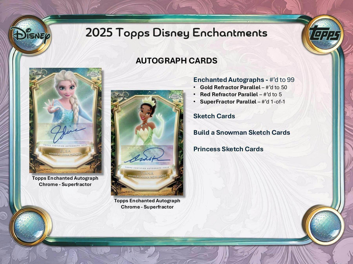Disney Wonder 7-Pack Blaster Box (Topps 2025)