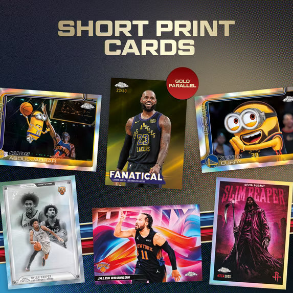 2025/26 Topps Chrome Update Series Basketball Blaster Box