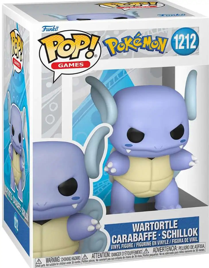 Funko POP! Games: Pokémon Wartortle Vinyl Figure #1212