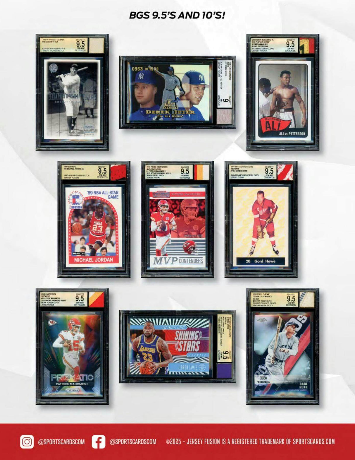 2025 Jersey Fusion Legendary Collection Hobby Pack