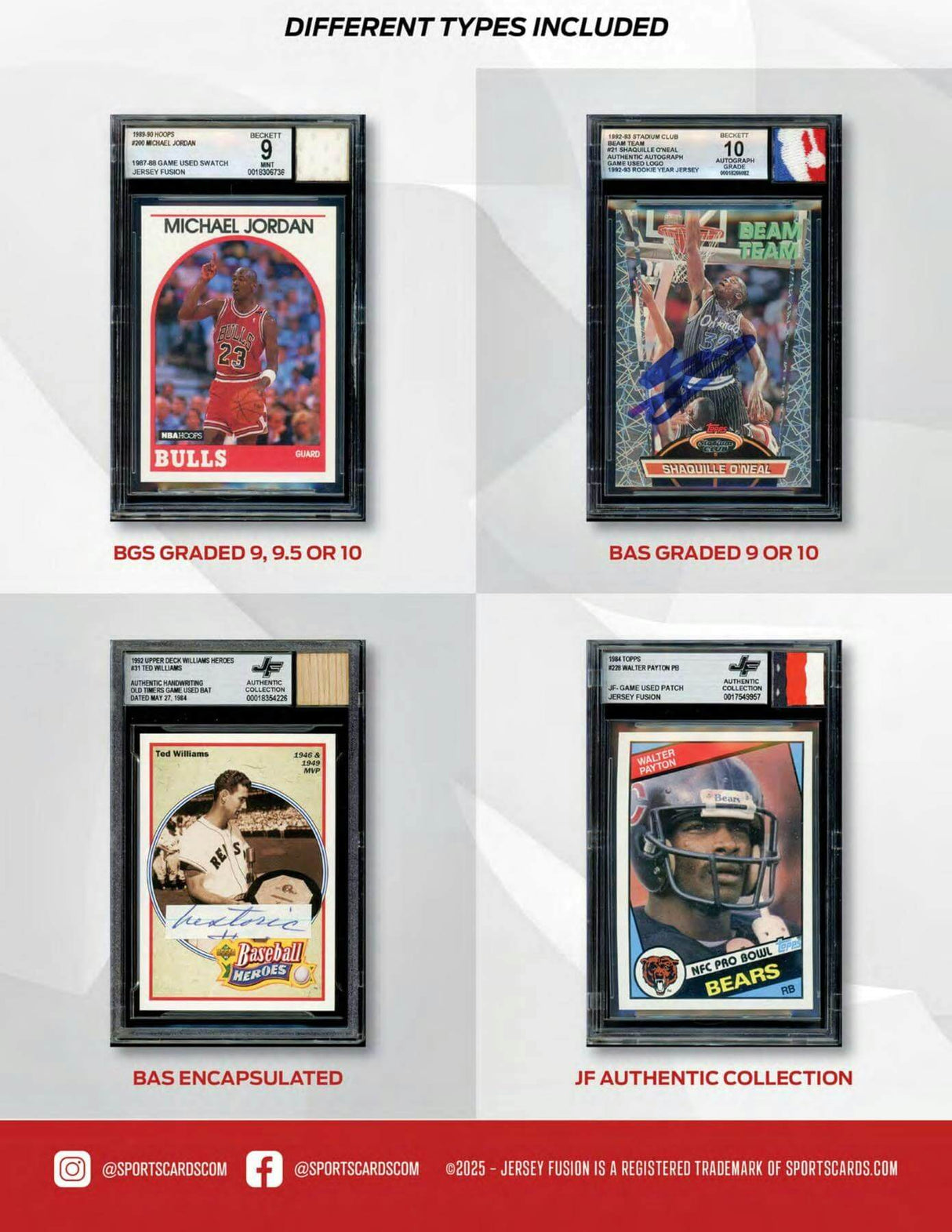 2025 Jersey Fusion Legendary Collection Hobby Pack