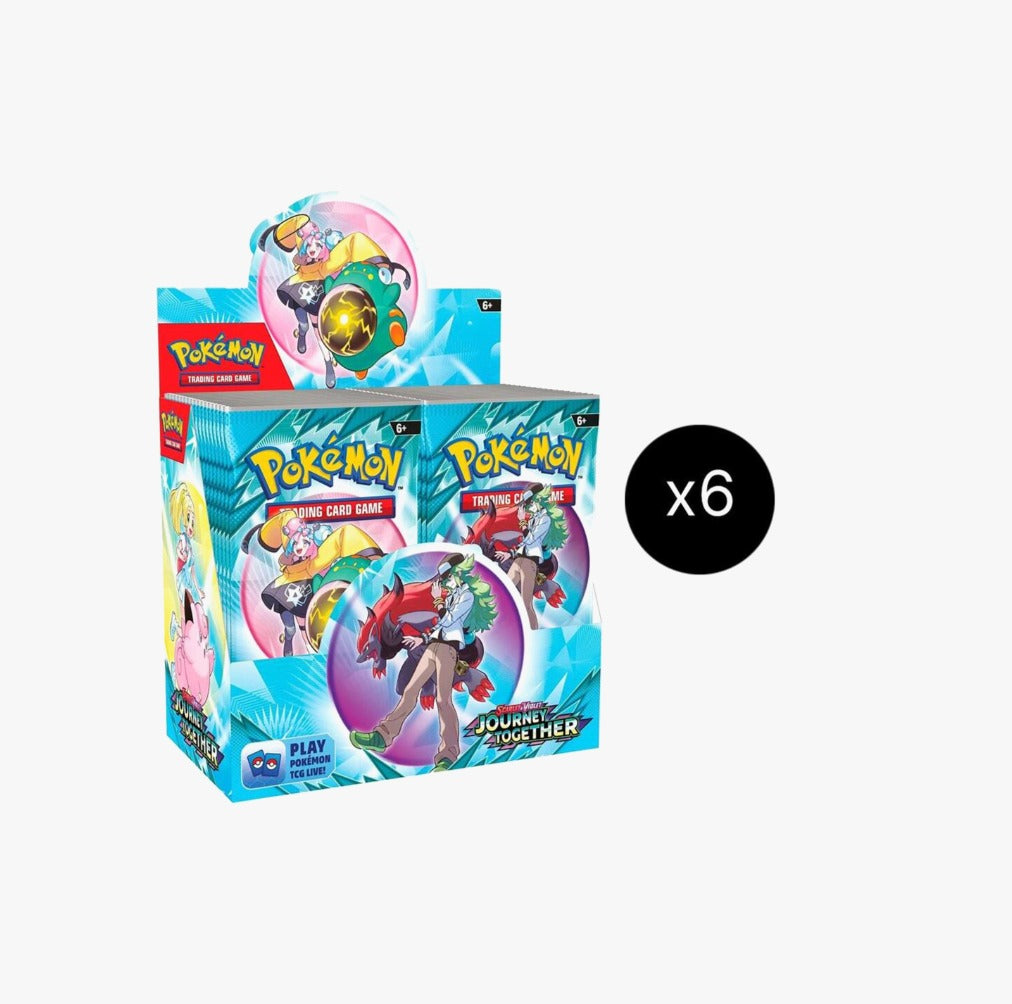 Pokemon TCG: Scarlet & Violet (SV09) Journey Together Booster [Enhanced] 6-Box Case