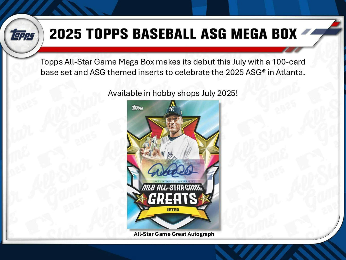 2025 Topps All-Star Game Baseball Mega Box