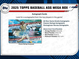 2025 Topps All-Star Game Baseball Mega Box