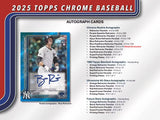 2025 Topps Chrome Baseball Mega Box