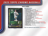 2025 Topps Chrome Baseball Mega Box