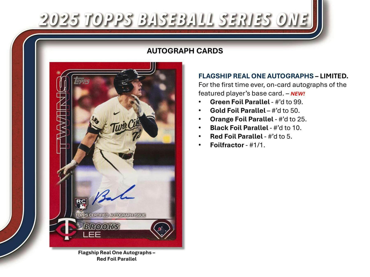 2025 Topps Series 1 Baseball Celebration Mega Box
