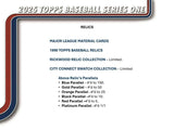 2025 Topps Series 1 Baseball Celebration Mega Box