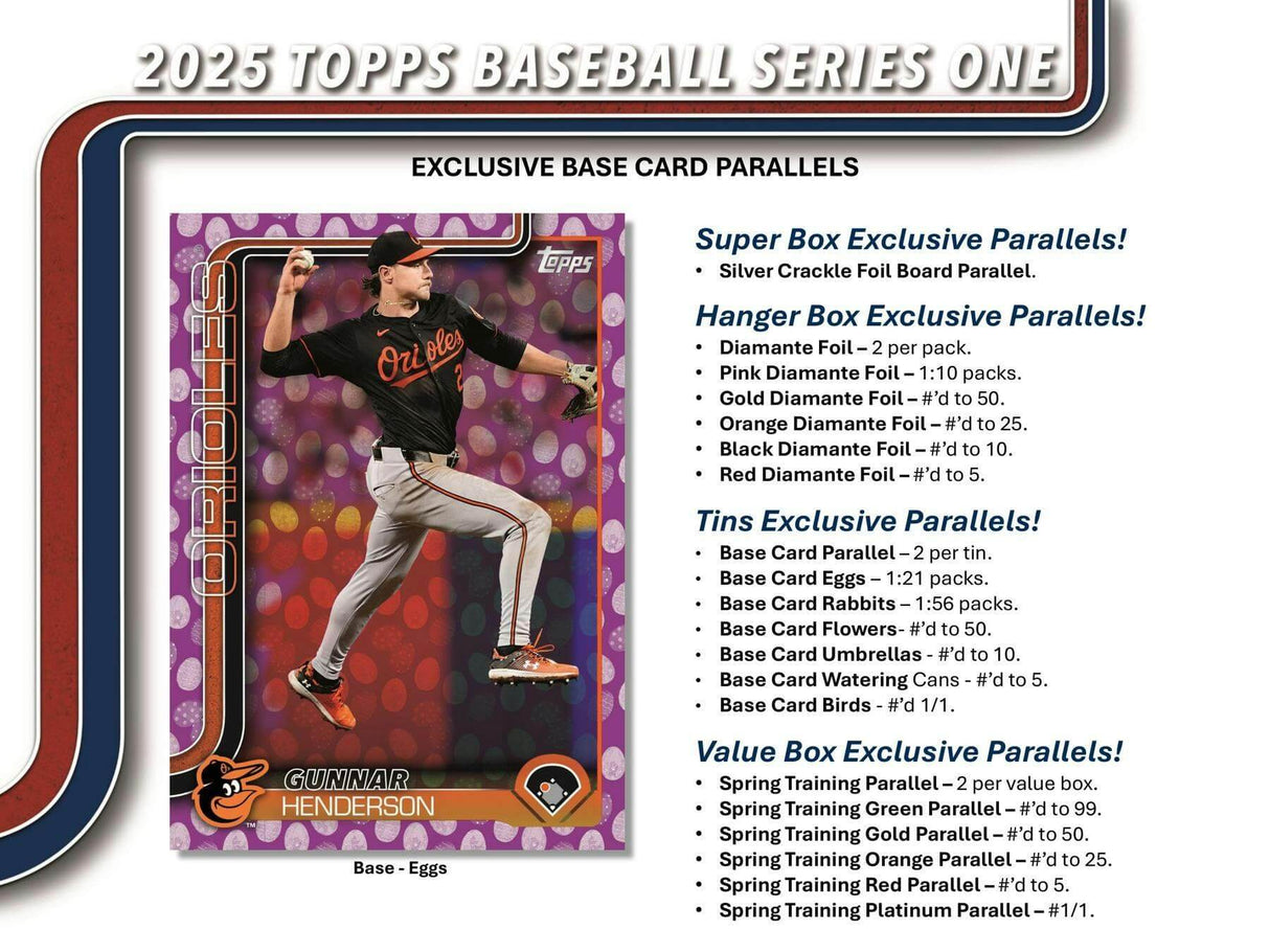 2025 Topps Series 1 Baseball Celebration Mega Box