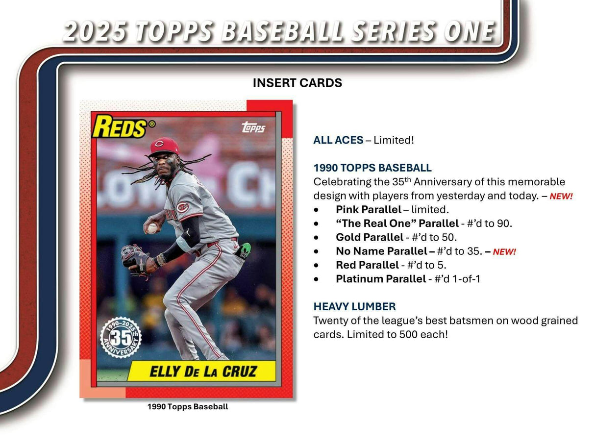 2025 Topps Series 1 Baseball Celebration Mega Box