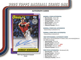 2025 Topps Series 1 Baseball Celebration Mega Box