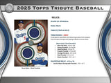 2025 Topps Tribute Baseball Hobby Box