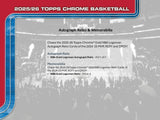 2025/26 Topps Chrome Basketball 7-Pack Blaster Box