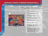 2025/26 Topps Chrome Basketball 7-Pack Blaster Box