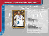 2025/26 Topps Chrome Basketball 7-Pack Blaster Box