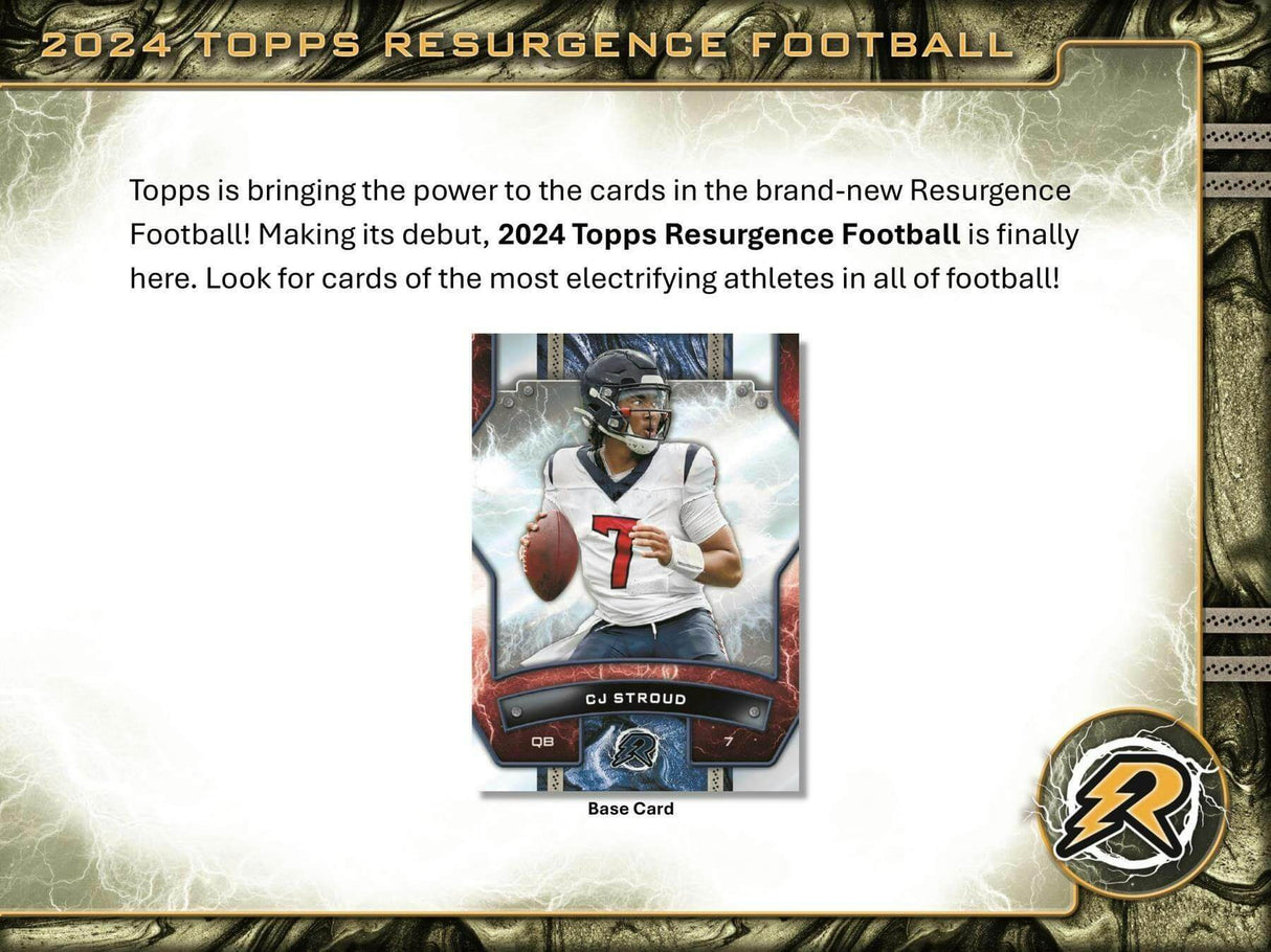 2024 Topps Resurgence Football Mega Box