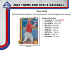 2025 Topps Pro Debut Baseball Hobby Jumbo Pack