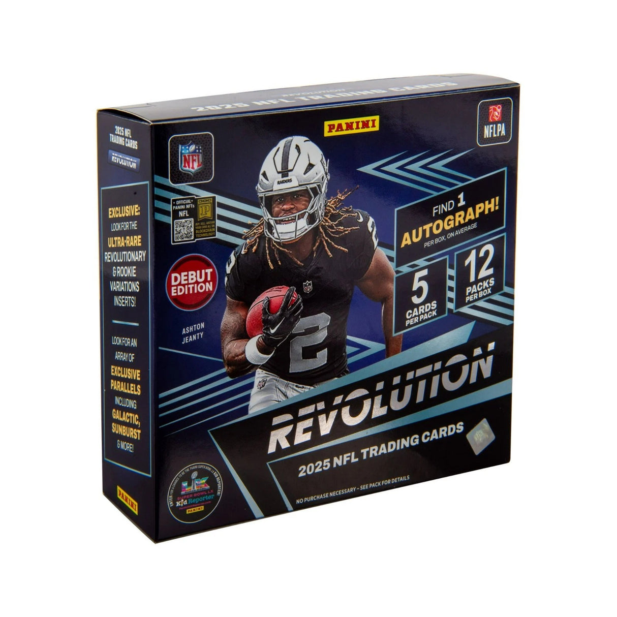 2025 Panini Revolutions Debut Edition Football Premium Box