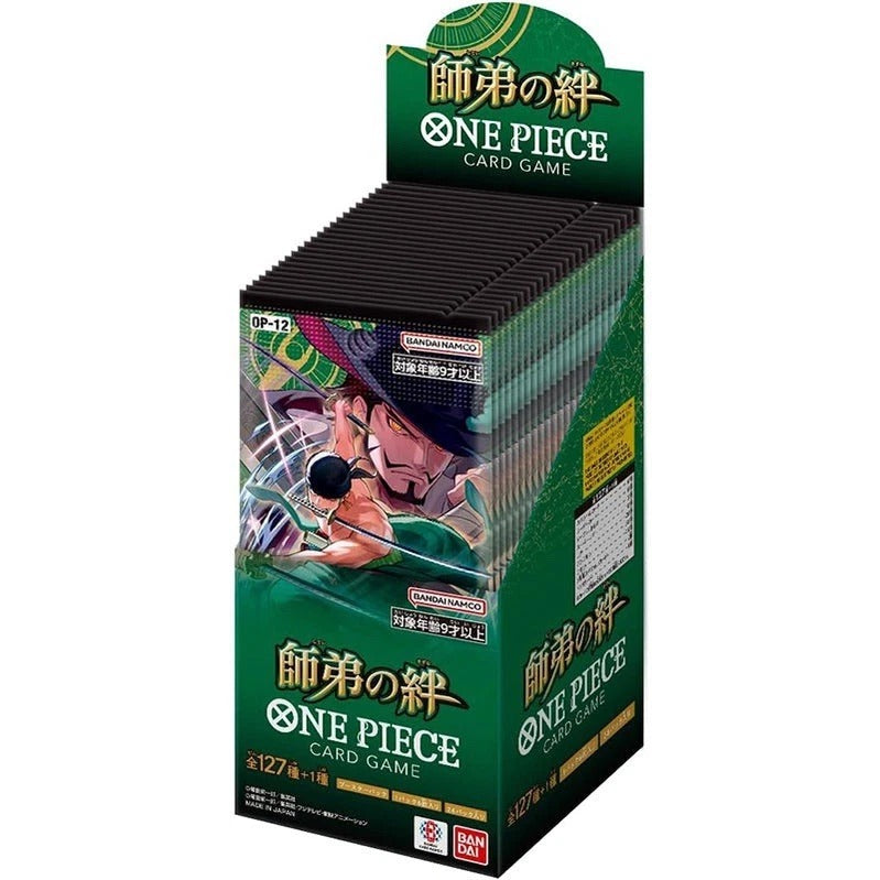 One Piece TCG: The Bond between Master and Disciple (OP-12) Japanese Booster Box